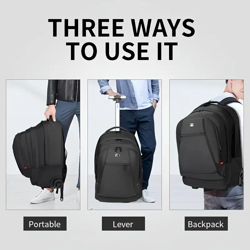 Bolsa con ruedas multifuncional de gran capacidad