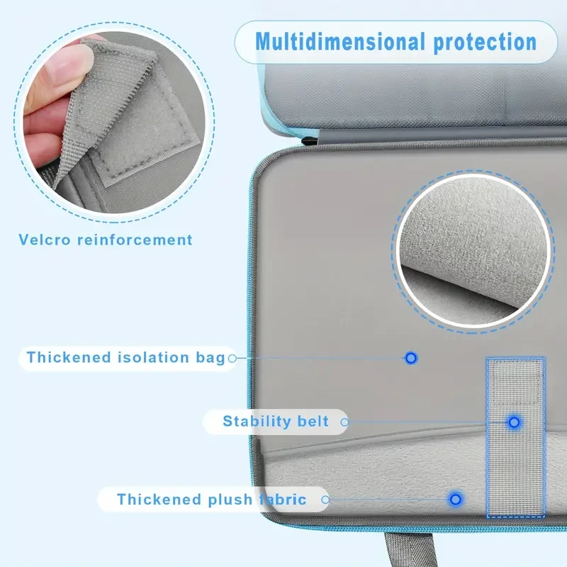 Maletín para portátil de 39,62 a 40,64 cm, expandible y compatible con la TSA.