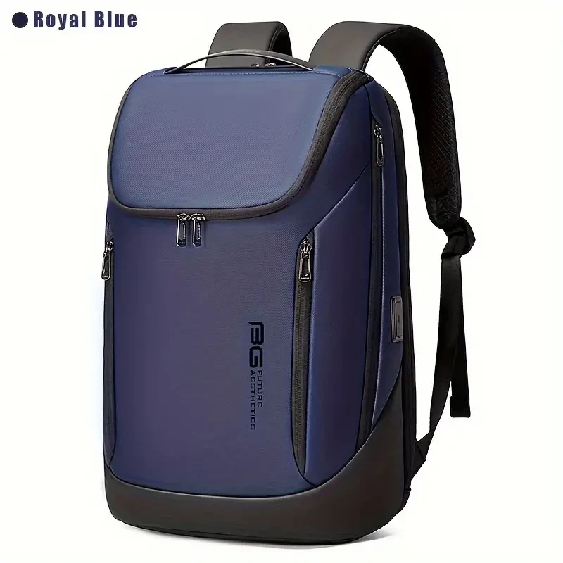 Mochila minimalista de viaje de negocios para hombre: bolso para portátil de 15,6 pulgadas con gran capacidad