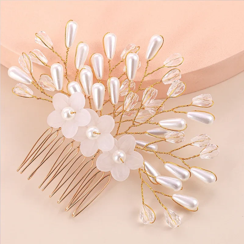 Horquilla con forma de flor elegante y de moda