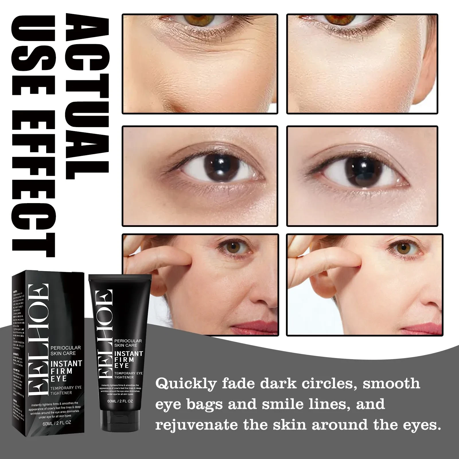 Crema reafirmante y lifting para ojos EELHOE