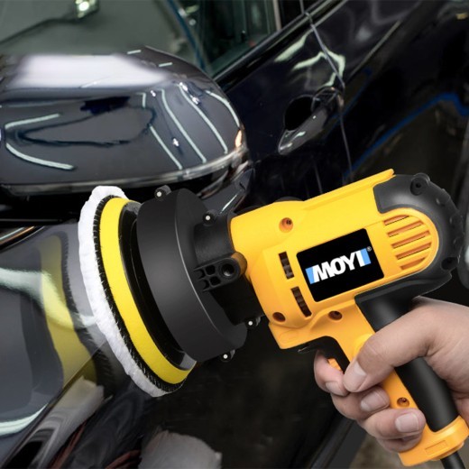 Pulidora de automóviles portátil para locomotoras, enceradora, selladora y esmaltado