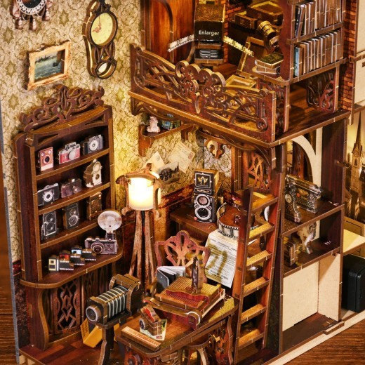 Atril de libro de cabaña hecho a mano (DIY)