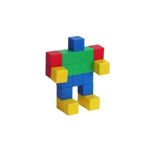 Caja de almacenamiento de 60 piezas de 35 mm, bloques de construcción magnéticos, cubo mágico para niños