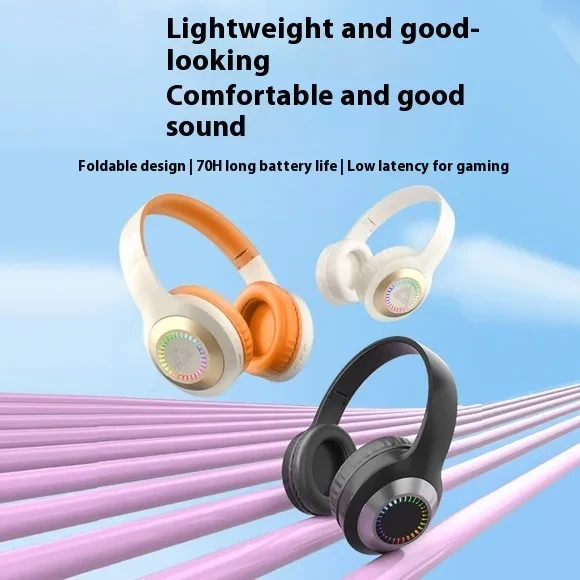 Auriculares inalámbricos de graves profundos para música, juegos y deportes electrónicos