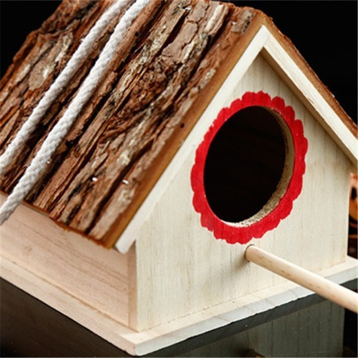 Casa para pájaros, nido para pájaros, árbol exterior, caja de cría para loros
