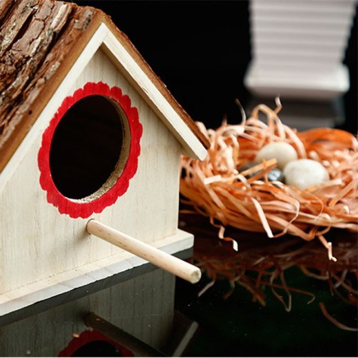 Casa para pájaros, nido para pájaros, árbol exterior, caja de cría para loros