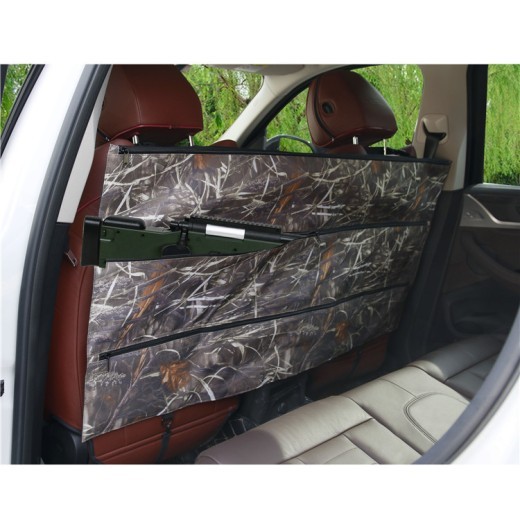 Bolsa de almacenamiento táctica con cremallera para el respaldo del coche