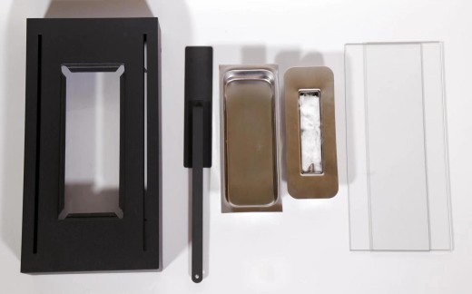 Mini fogón de alcohol para interiores, lámpara de alcohol, accesorios de mesa de vidrio, chimenea personal, fogón rectangular para acampar en interiores y exteriores, chimenea de alcohol