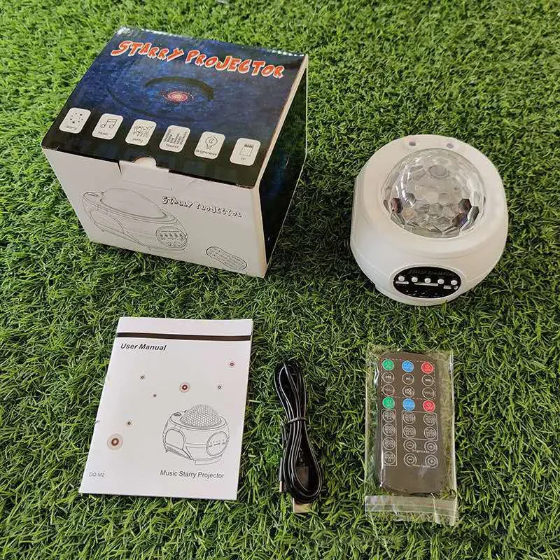 Reproductor de música con control USB y luz nocturna LED