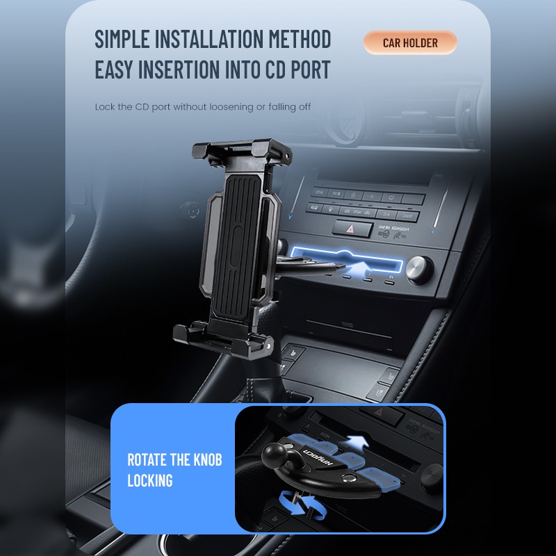 Soporte universal para tableta y teléfono en coche