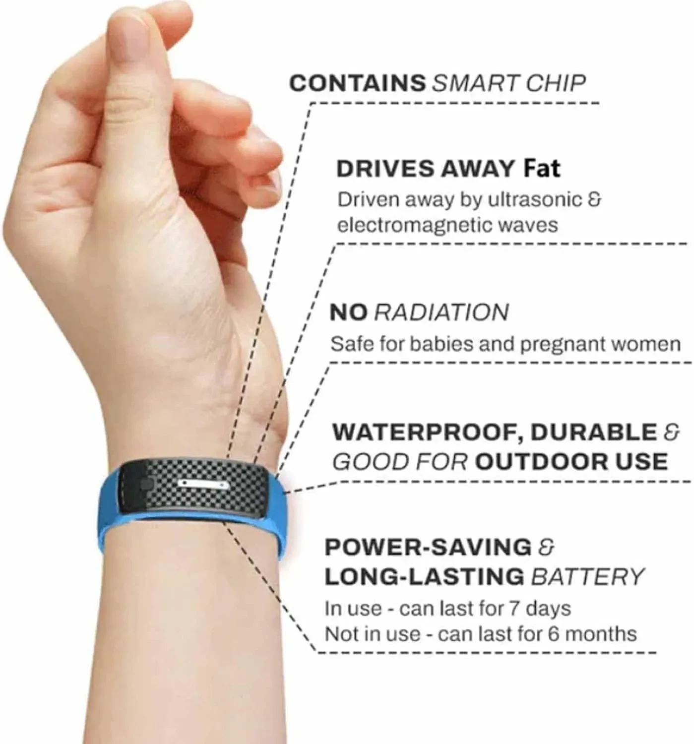 Pulsera ultrasónica moldeadora corporal Seurico Matteo Pro