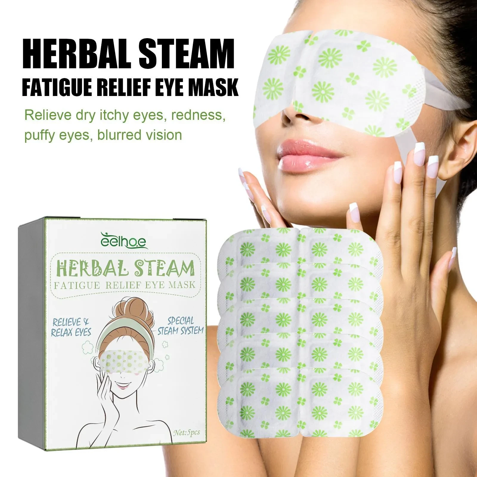 Mascarilla de vapor para ojos