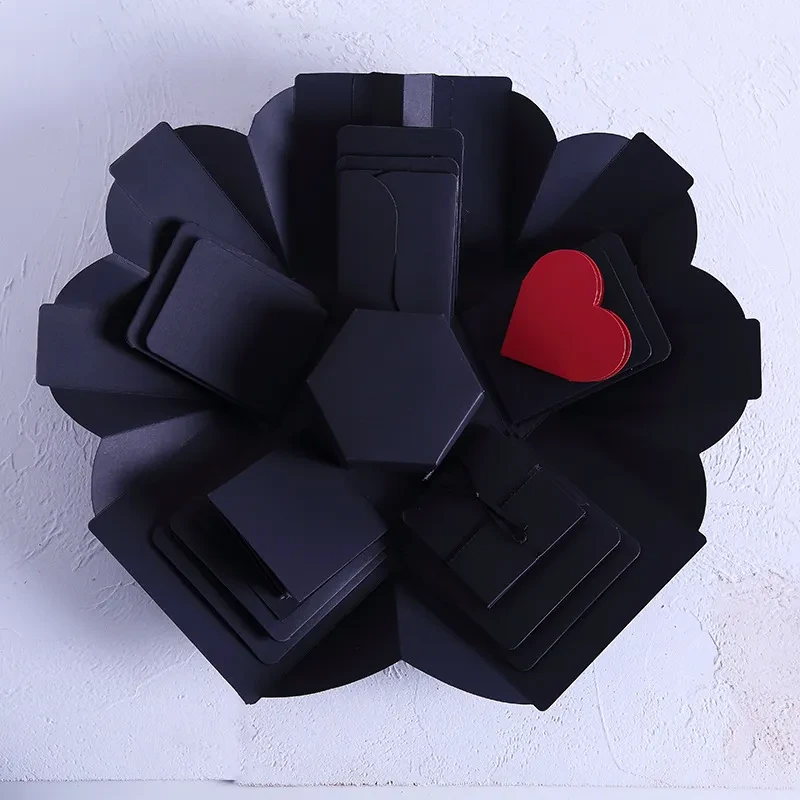 Nueva caja de regalo sorpresa de álbum de fotos de amor DIY