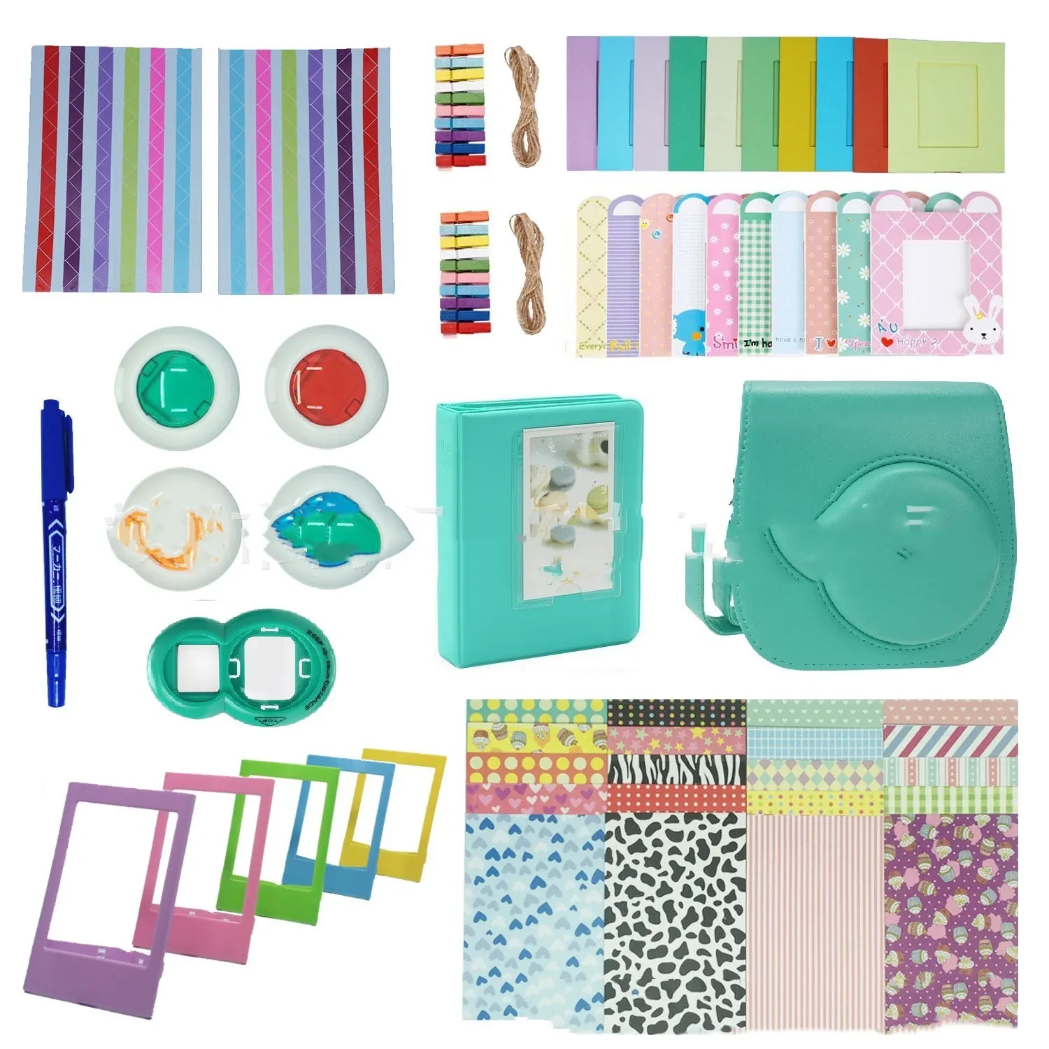Accesorios para cámara adecuados para mini cámara, bolso, álbum de fotos, marco de fotos