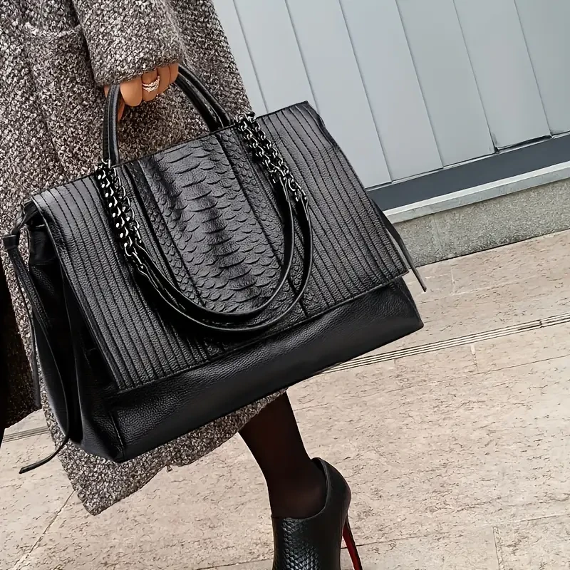 Bolso de hombro para portátil de gran capacidad