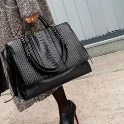 Bolso de hombro para portátil de gran capacidad