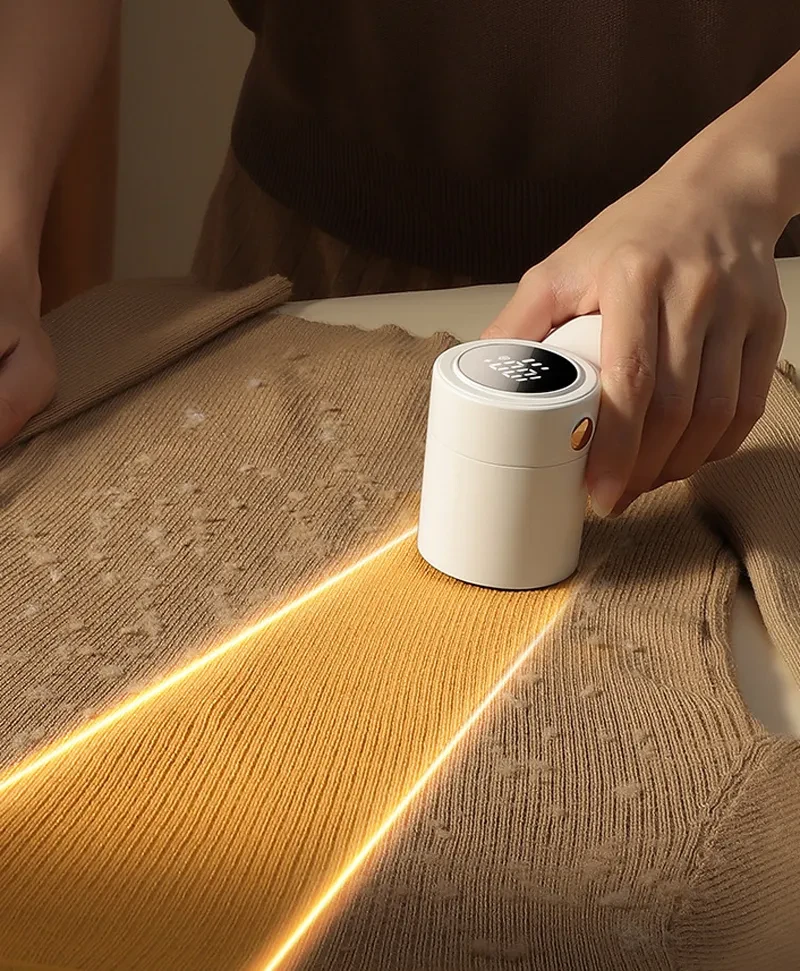 Nuevo removedor de pelusa eléctrico recortador de bolas de pelo inteligente pantalla digital LED tela carga USB portátil profesional rápido hogar