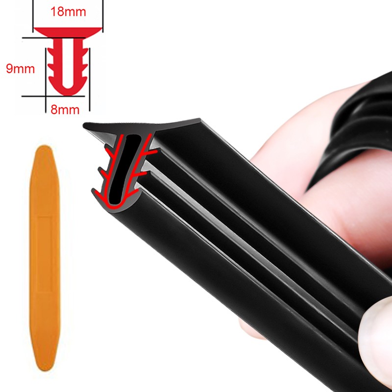 Tira de sellado para tablero de instrumentos de automóvil SEAMETAL de 1,6 m