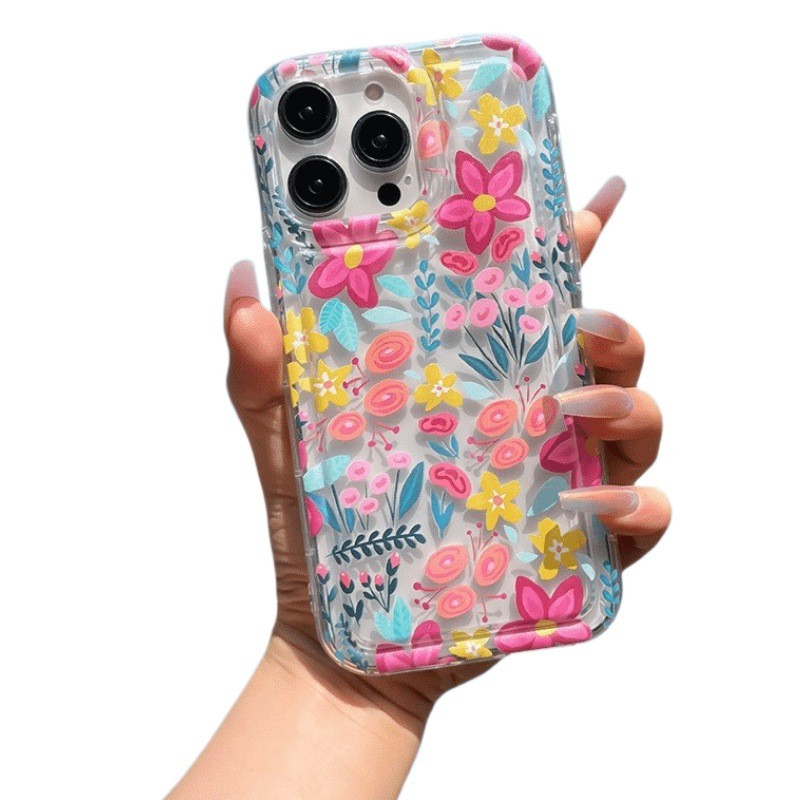Colorful Bright Flower Airbag Phone Case