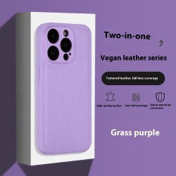 Suitable For 16pm Lychee Pattern Phone Case Niche Advanced Sense