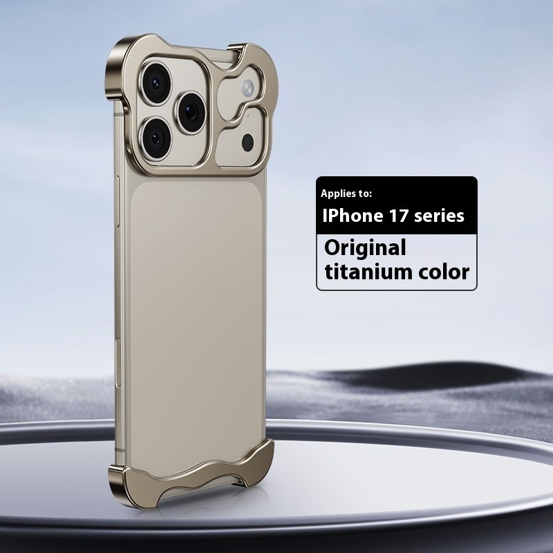 Metal Frameless Phone Case Matte