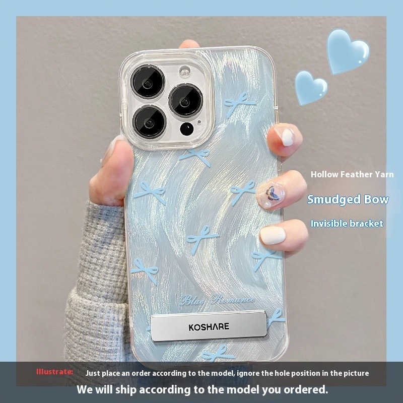 Suitable For 15 Phone Case Smudging Star Bracket
