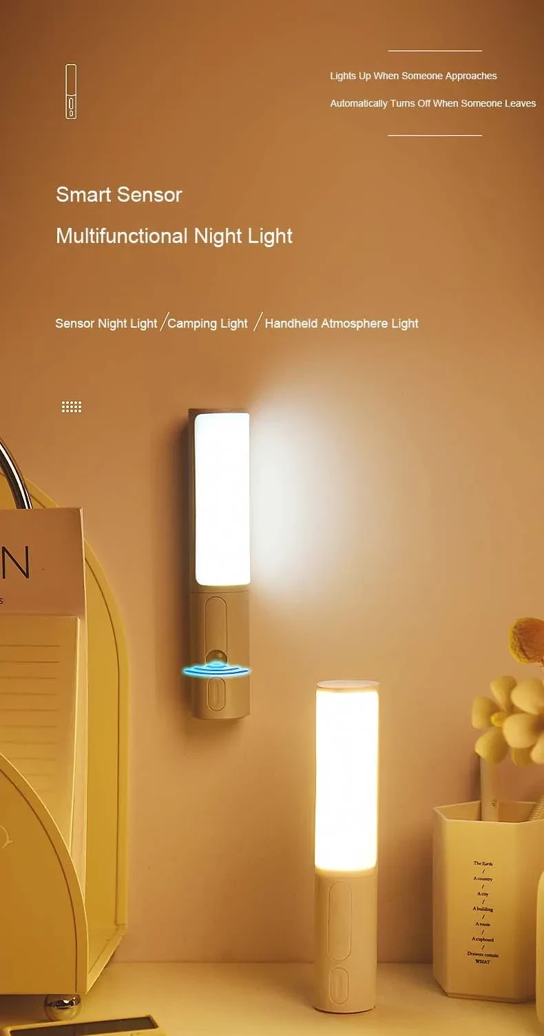 Night Light Smart Motion Sensor LED Night