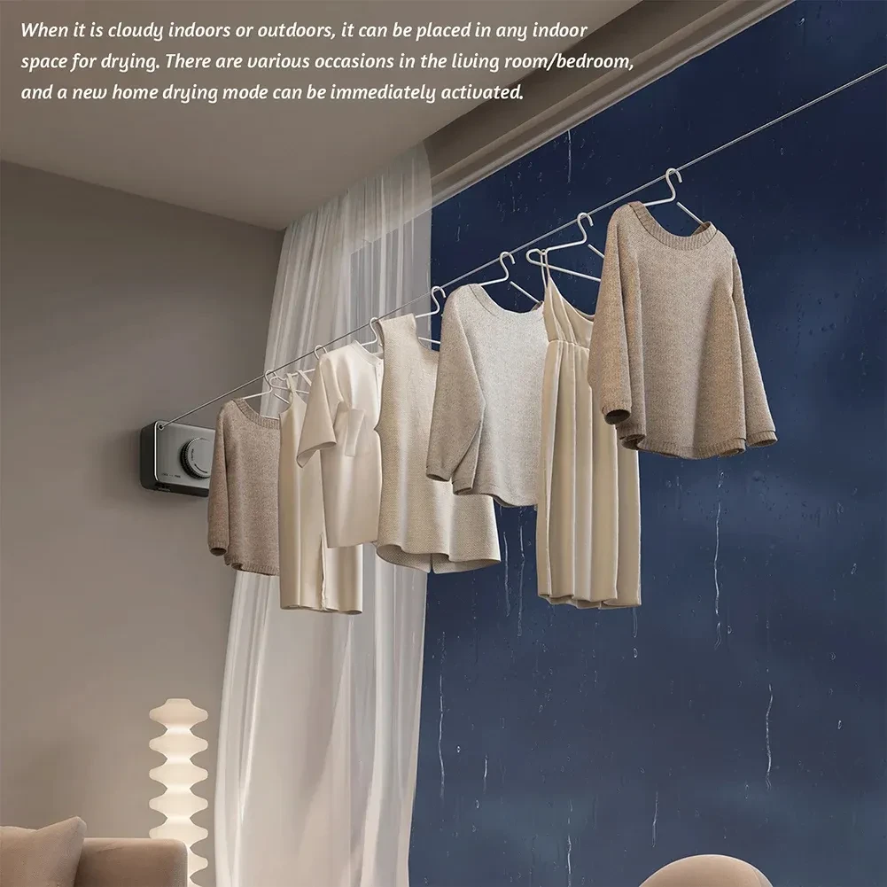 Wall Clothes Line