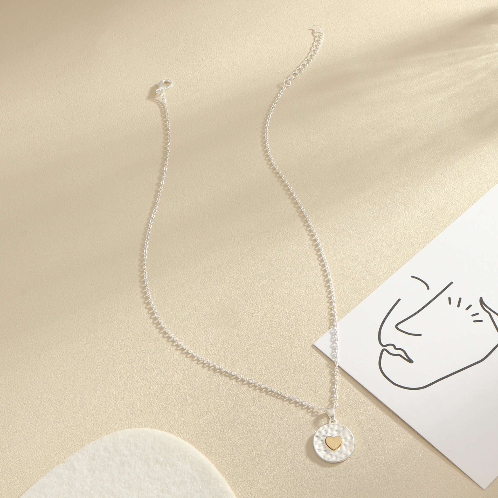 Leather Key Chain Creative Pet Hair Storage Ornaments