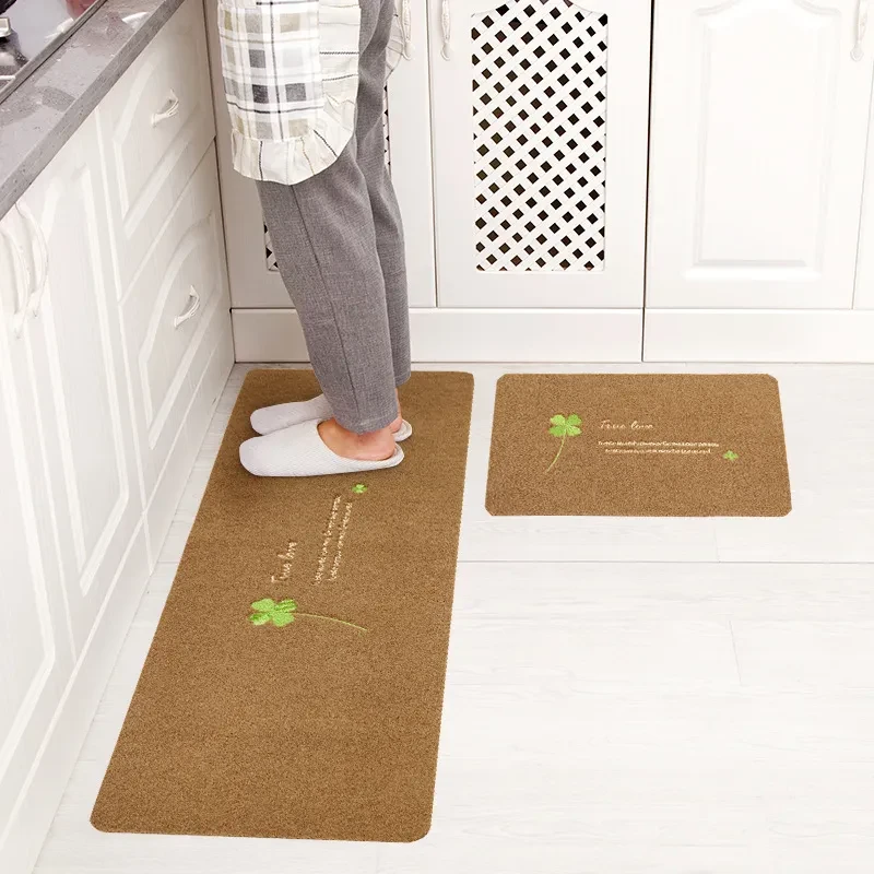 Alfombrilla antideslizante para baño y pies, absorbente de agua y resistente al aceite, para el hogar