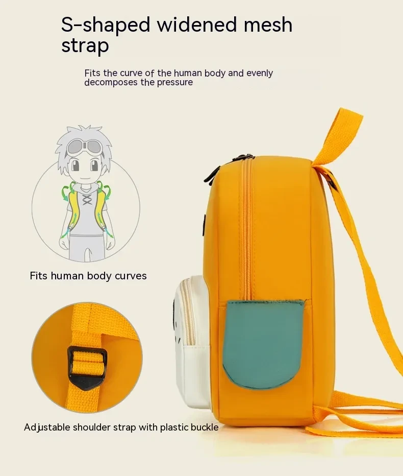 Bonita mochila antipérdida para niños
