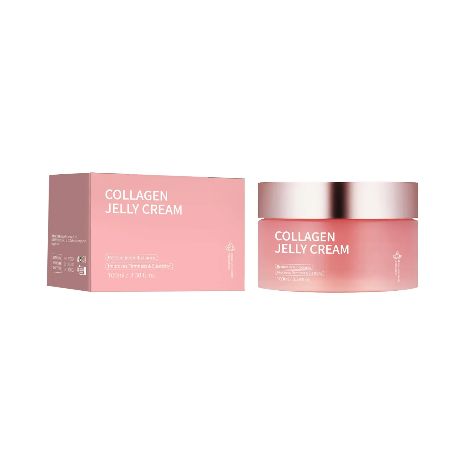 Crema facial de colágeno en gel de nicotinamida, mascarilla hidratante e iluminadora, antiedad, reduce los poros, esencia de crema de gelatina.