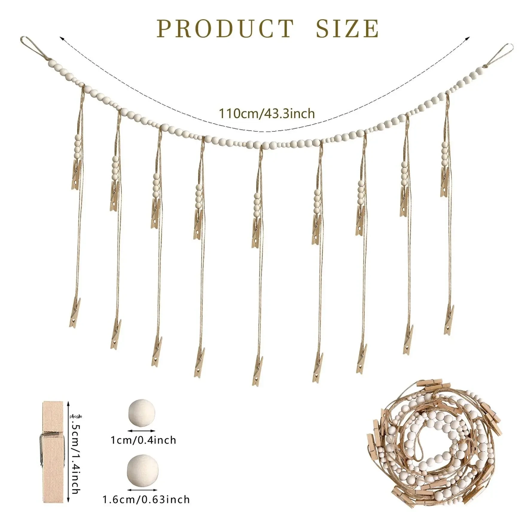 Gancho de almacenamiento para fotos de adornos domésticos