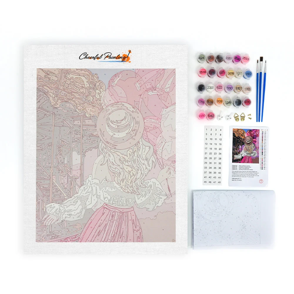 Pintura de diamante 5D de ganado de las tierras altas