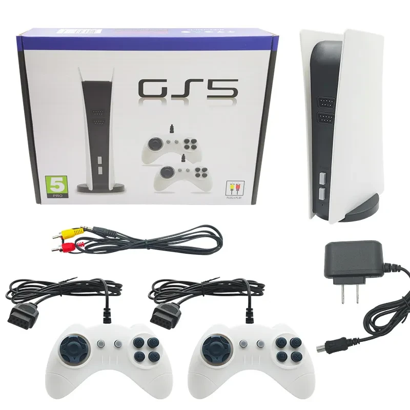 Consola de juegos familiar con cable P5 Mini TV GS5 retro nostálgica con 620 juegos
