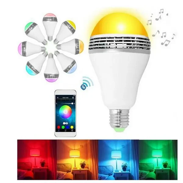 Bombilla LED E27 para altavoz Bluetooth inteligente Creative Home