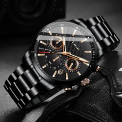 Reloj deportivo de cuarzo de moda para hombre