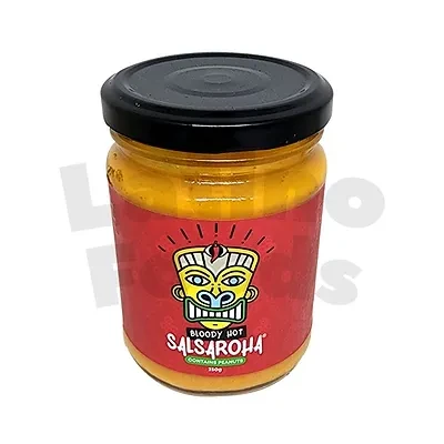 Salsaroha Bloody Hot (Salsa de Cacahuete) - 240 g - Liquidación (Oferta hasta el 16 de octubre de 2024)