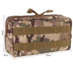 Bolso táctico multifuncional para aficionados al ejército