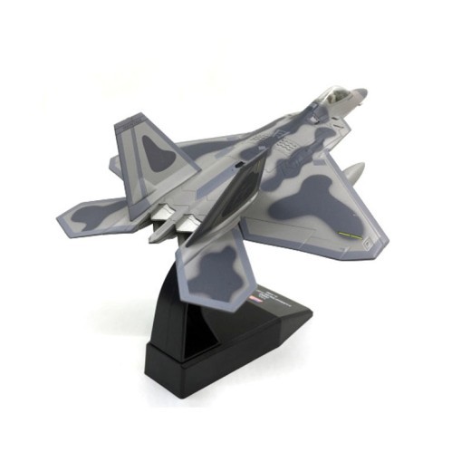 Modelo de avión militar de combate furtivo Raptor