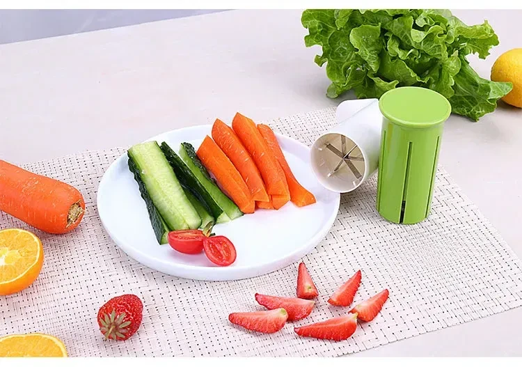 Cortadores de verduras creativos Fruta Cocina Pepino