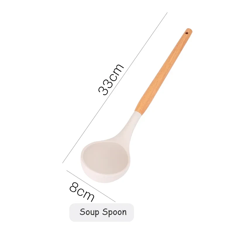 Herramienta de cocina antiadherente Espátula Cuchara