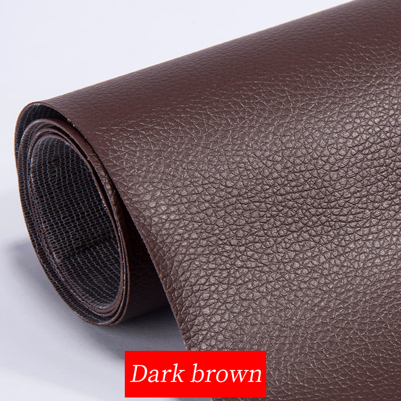 Reparador de cuero autoadhesivo para reparación de sofás recortables