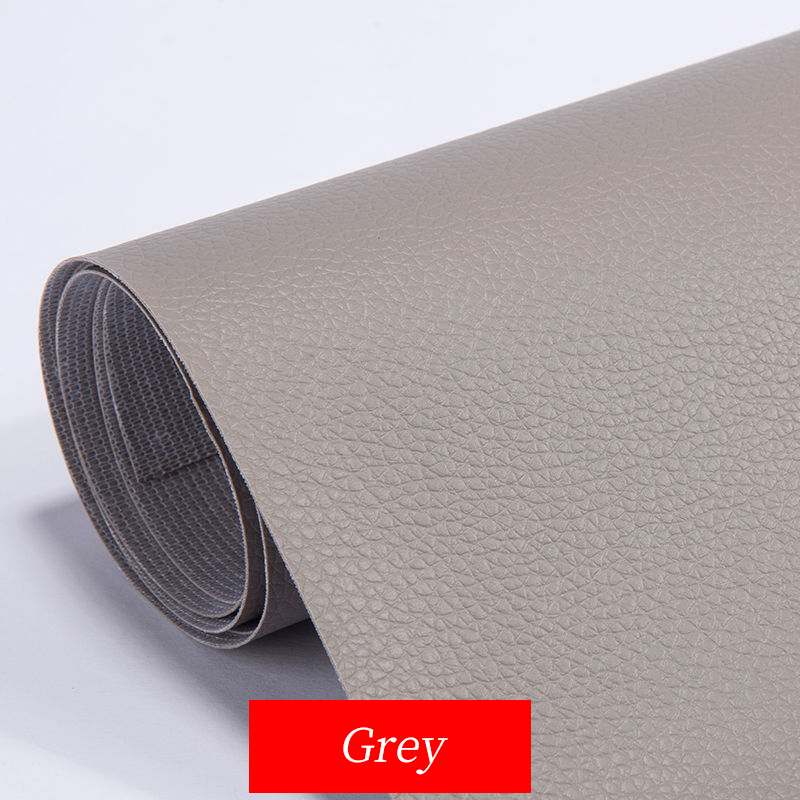 Reparador de cuero autoadhesivo para reparación de sofás recortables