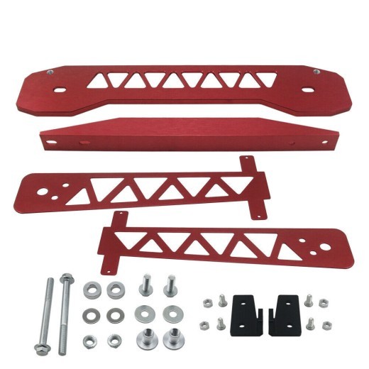 Kit de brazo ficticio de control de barra de acoplamiento del bastidor auxiliar trasero modificado para automóvil