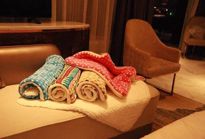 Bonita manta para mascotas