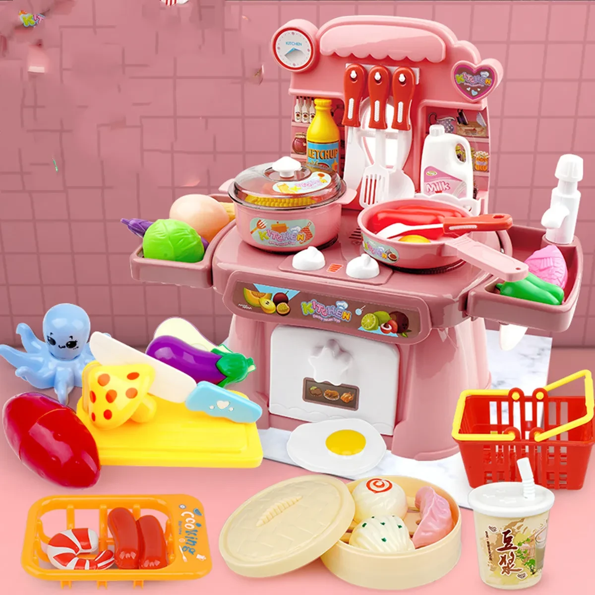 Juguetes educativos de cocina de simulación