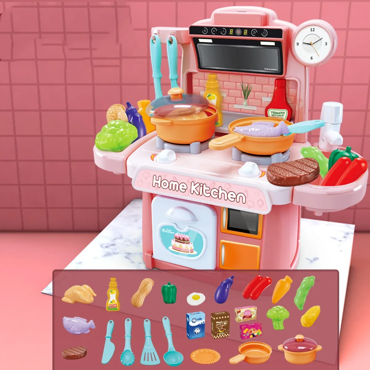 Juguetes educativos de cocina de simulación