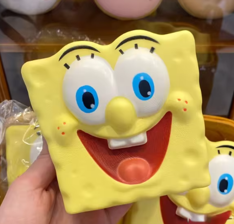 Juguete de Bob Esponja con rebote lento